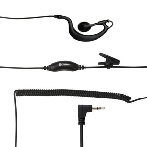 Cobra 2.5mm C-Style In Ear Headset with Foam Earpiece