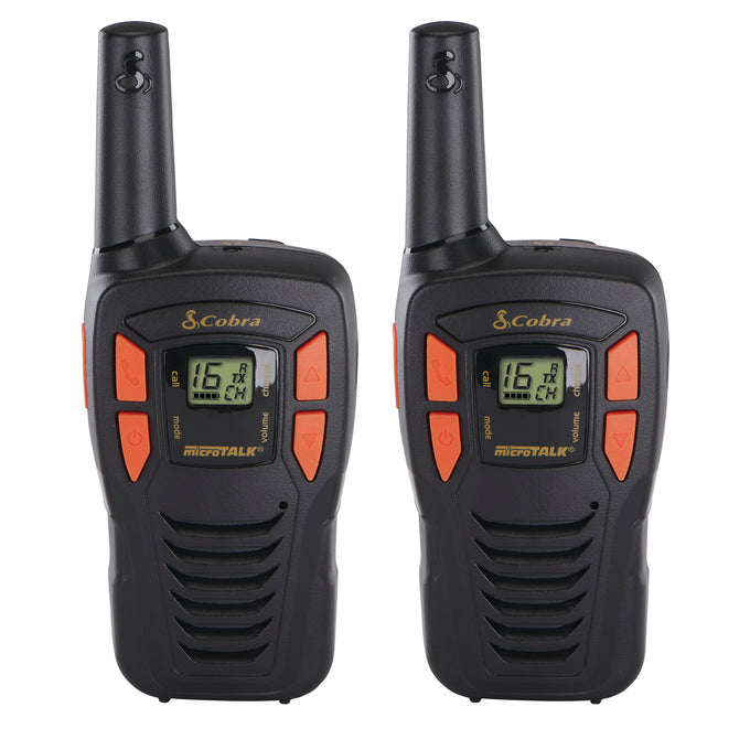 Two Cobra AM 255 Two-Way Radios.