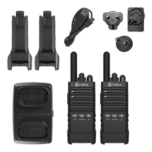 items included in Cobra PX650 box.