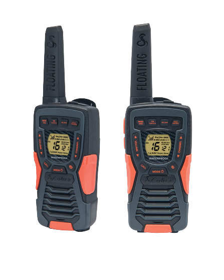 Two Cobra AM1055 FLT radios side by side.