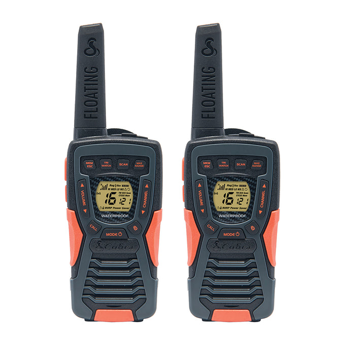 Two Cobra AM1055 FLT radios side by side.