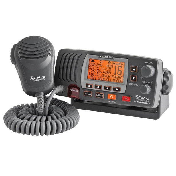VHF portable COBRA HH600 étanche et flottante + GPS intégré